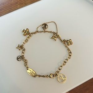 Authentic LV blooming charm bracelet